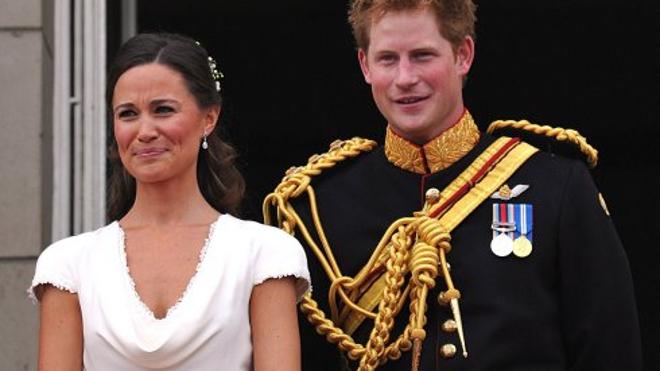 Pippa no invita a su boda a la novia del príncipe Harry