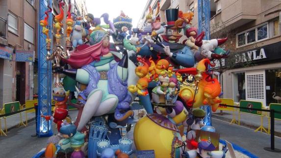 Fallas 2017 | Así es la Falla Gayano Lluch - Marco Merenciano infantil 2017