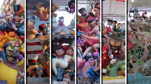 Fallas 2017 | Así son las diez fallas infantiles de la Sección Especial