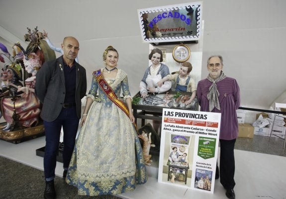 El premio LAS PROVINCIAS al Ninot Tradicional también recae en Almirante Cadarso