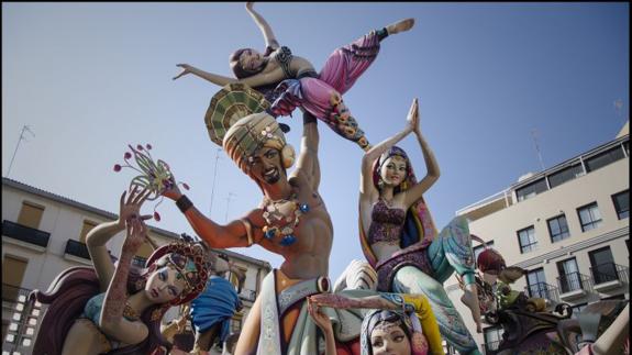 Fallas 2017 | La Falla Convento Jerusalén - Matemático Marzal, tercer premio de Especial 2017