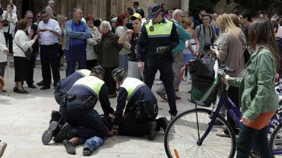 Las Fallas se saldan con 628 detenidos por la Policía, 3.716 infracciones penales y 3.525 actas de posesión de drogas