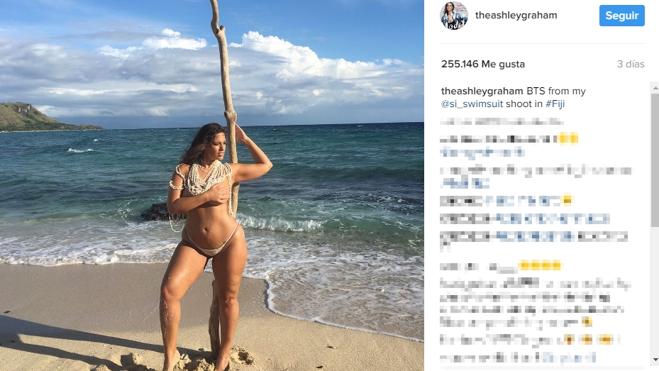 Ashley Graham publica sus fotos más sexies para 'Sports Illustrated'