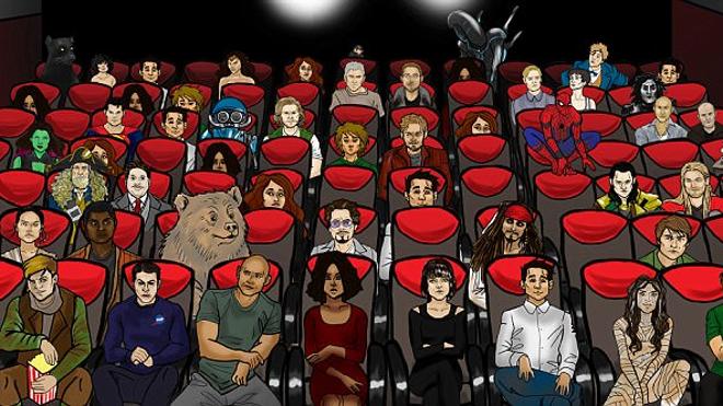 ¿Reconocerías a todos estos personajes de cine?