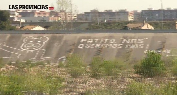 El nuevo cauce del Turia, el gran mural de Valencia