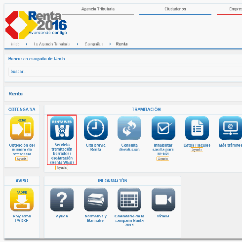 Renta 2016 - 2017 | Cómo generar el borrador o declaración en Renta WEB con certificado, paso a paso