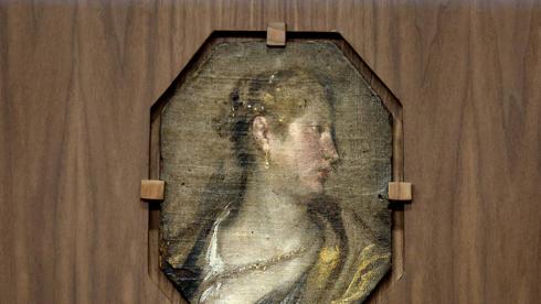 Sale a la luz en Valencia la obra inédita de Velázquez, 'Dama de perfil'