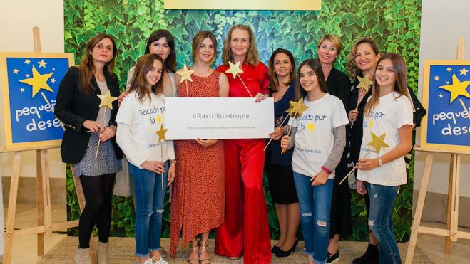 Manuela Velasco, madrina del rastrillo solidario de Intropia y Pequeño Deseo