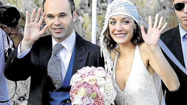 Andrés Iniesta espera otro hijo