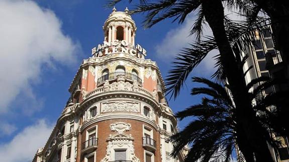 Ciudadanos promueve una declaración institucional para mantener el edificio Banco de Valencia