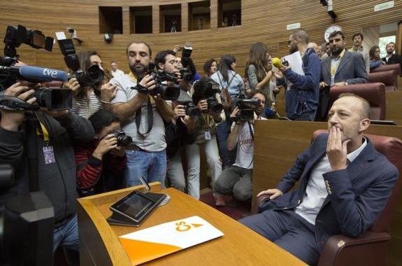 Alexis Marí afea a Rivera sus críticas a los díscolos de Ciudadanos: «Ese día se tomó una sobredosis de Cola Cao tremenda»