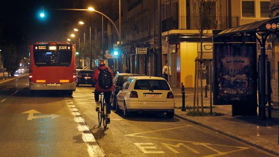 El PSPV insiste en que no hay plazos para la prohibición del carril bus y Compromís que será en mayo