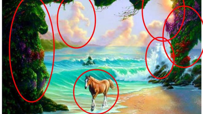 Solución | ¿Puedes hallar los 6 caballos escondidos?