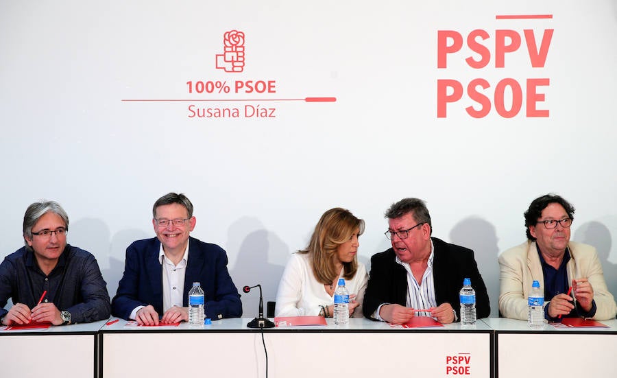 Susana Díaz rechaza el voto del insulto y pide el de militantes que quieren al PSOE