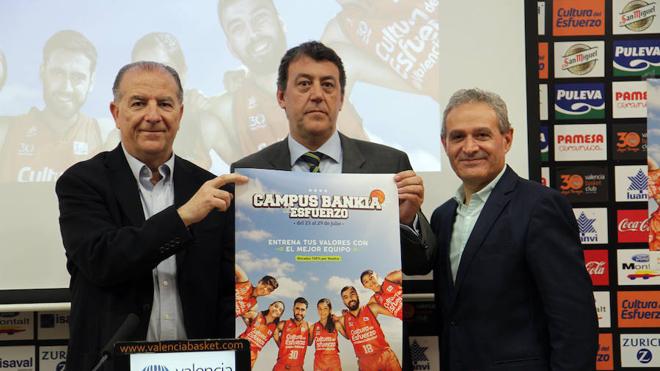 Valencia Basket presenta la tercera edición del Campus Bankia del Esfuerzo