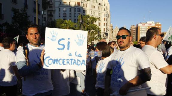 El TSJCV da dos días a la Generalitat para alegar antes de decidir si suspende cautelarmente la renovación de conciertos