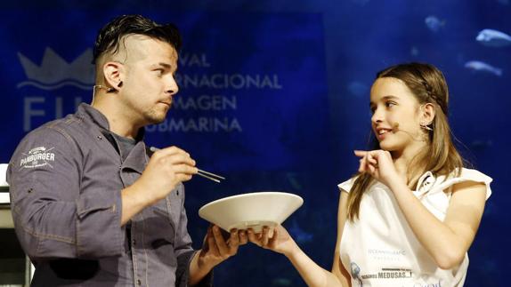 'Showcooking' de medusas en el Oceanogràfic de Valencia