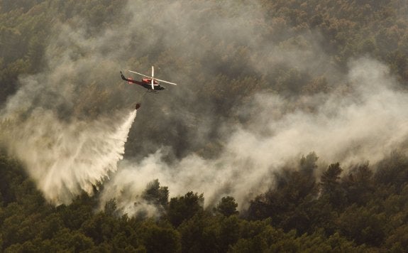 El Consell inicia la limpieza de los montes en plenas restricciones por riesgo de incendios