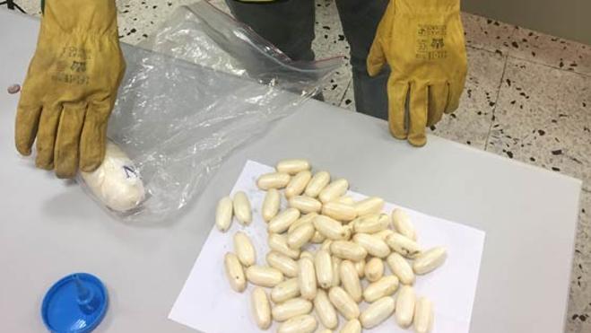 Detenida con una bellota de 210 gr de cocaína escondida en la vagina