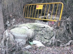 Sax vierte sus aguas fecales sin tratar al río Vinalopó