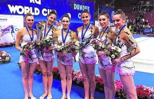 La turisana Elena López, oro con España en el mundial