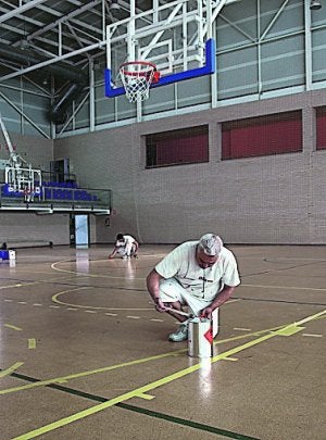 Adecuación de las cuatro canchas del municipio