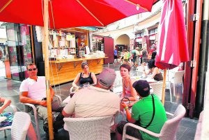 La hostelería toma la plaza Redonda