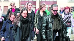 Los Marichalar, unidos en el funeral de doña Concha